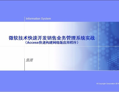 办公软件与企业级管理软件 技术开发及销售的战略路径